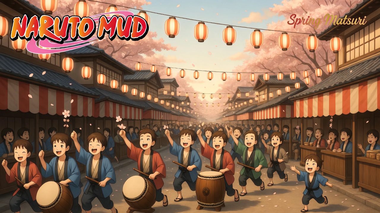 Spring Matsuri banner